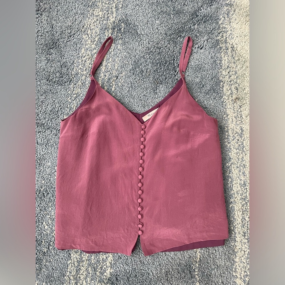 Madewell sleeveless blouse